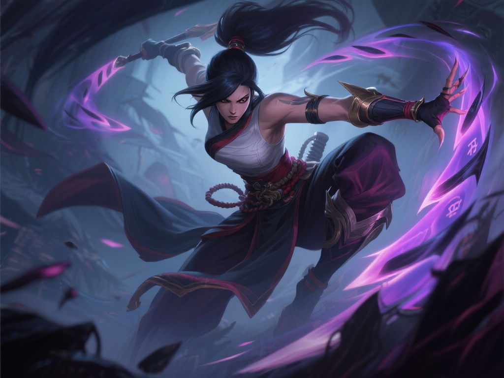 《英雄联盟》:哪些英雄能有效压制亚索? 在中单位置,阿卡丽是另一个能让亚索头疼的